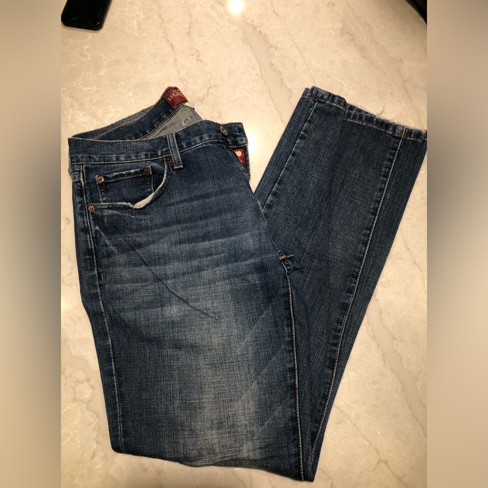 Lucky Brand Men's 221 Original Straight Blue Jeans